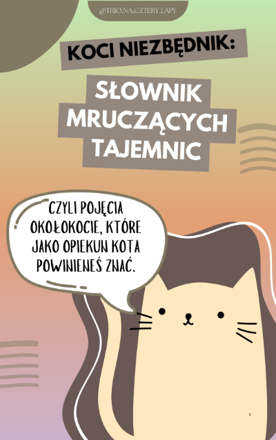 koci niezbędnik: słownik mruczących tajemnic
